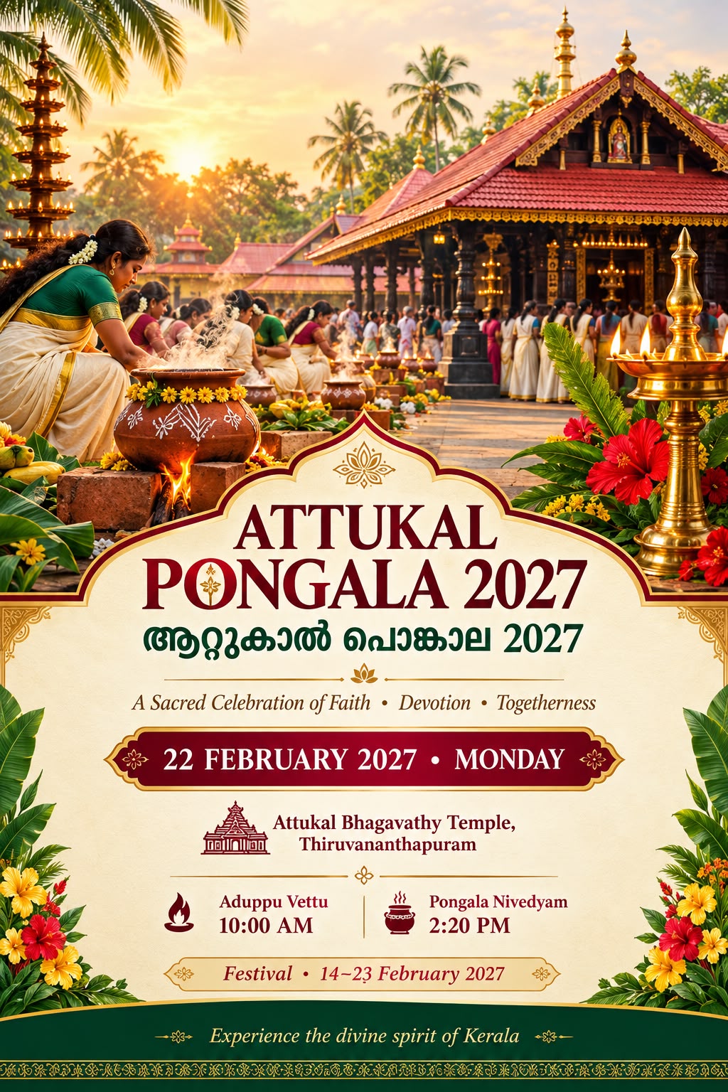 Attukal Pongala 2027